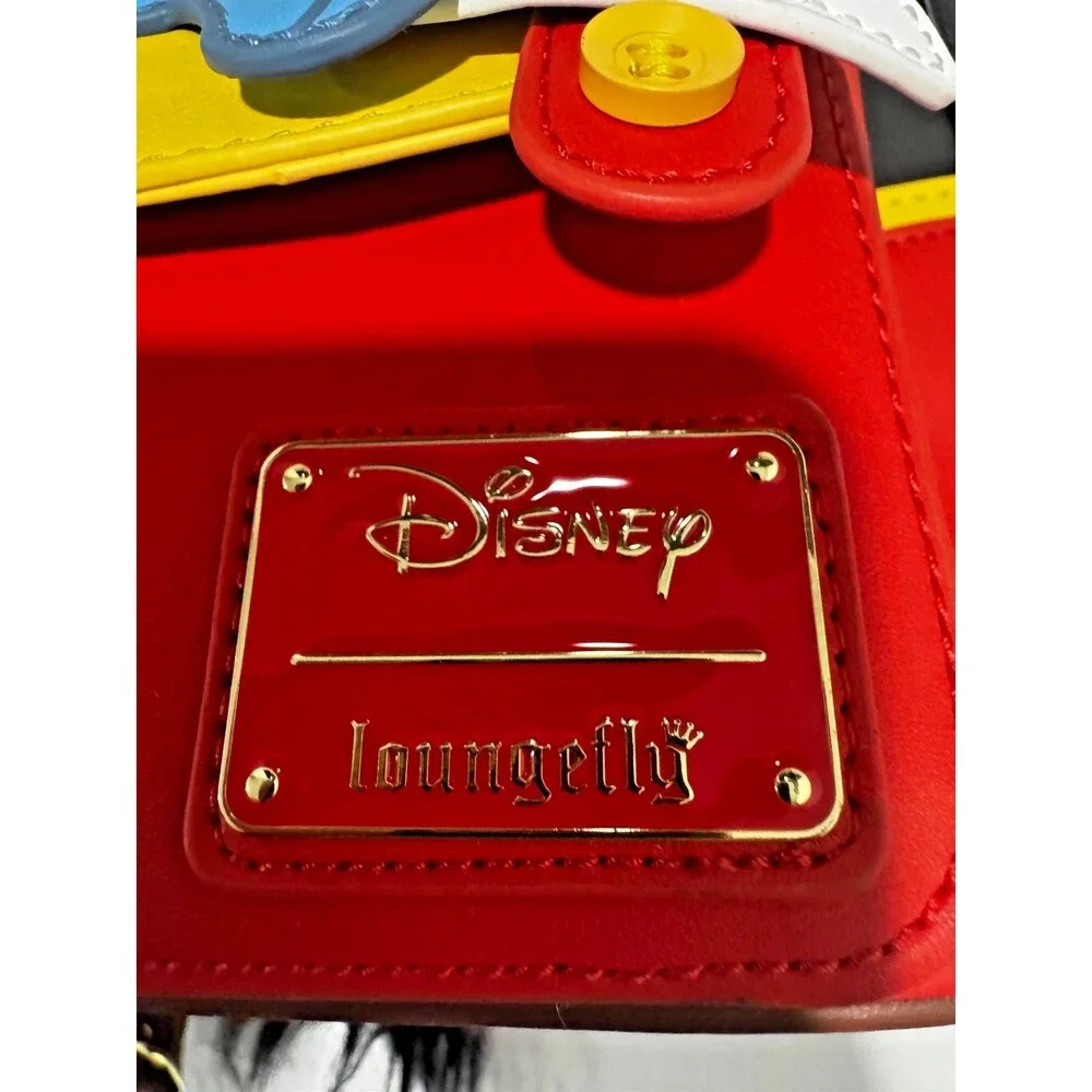 Loungefly Disney 100 Anniversary Pinocchio Donkey w/ tail Mini Backpack New